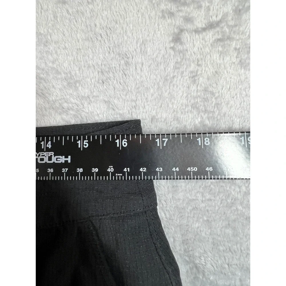 Prana Halle Skort Womens 8 Black Ripstop Hiking Golf Athletic Skirt Shorts